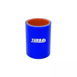 Szilikoncső Összekötő TurboWorks PRO 45mm, Kék