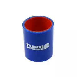 Szilikoncső összekötő TurboWorks PRO 76mm, kék