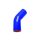 Elbow 45deg TurboWorks Pro Blue 38mm