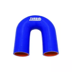 Szilikoncső 180 Fokos Könyök TurboWorks PRO 67mm, Kék