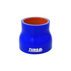  Szilikon Cső Egyenes Szűkítő TurboWorks PRO 25-35mm, Kék