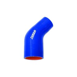   Szilikon Cső 45 Fokos Szűkítő TurboWorks PRO 76-102mm, Kék