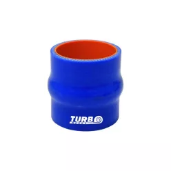   Szilikoncső rezgéscsillapító összekötő TurboWorks PRO "púpos" 63mm, kék
