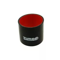 Szilikoncső Összekötő TurboWorks PRO 51mm, Fekete
