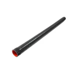   Szilikoncső Flexibilis Egyenes 1 méter TurboWorks PRO 76mm, Fekete