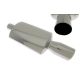 Rear Muffler TurboWorks 100mm inlet 63,5mm