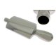 Rear Muffler TurboWorks 100mm inlet 63,5mm