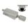 Rear Muffler TurboWorks 88x115mm inlet 63,5mm