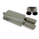 Rear Muffler TurboWorks 2x90mm inlet 63,5mm