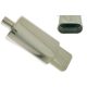 Rear Muffler TurboWorks 76x148mm inlet 57mm