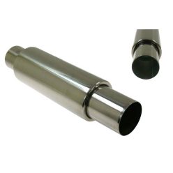 Rear Muffler TurboWorks 90mm inlet 76mm