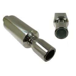 Rear Muffler TurboWorks 100mm inlet 63,5mm