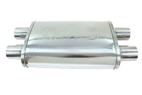 Center Muffler 51mm TurboWorks LT 409SS 355mm