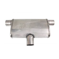 Rear Center Muffler 63,5mm TurboWorks LT 409SS 355mm