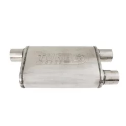 Rear Center Muffler 70mm TurboWorks LT 409SS 355mm