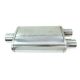 Center Muffler 63,5-57mm TurboWorks LT 304SS 355mm