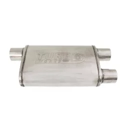 Rear Center Muffler 63,5mm TurboWorks LT 304SS 355mm