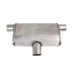 Rear Center Muffler 76mm TurboWorks LT 304SS 410mm