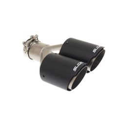Double Exhaust Pipe 89mm enter 63,5mm SLIDE
