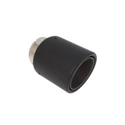 Exhaust Tip 101mm enter 63 mm Carbon Matte