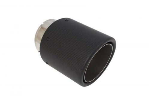 Exhaust Tip 101mm enter 63 mm Carbon Matte