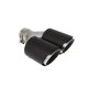 Exhaust Tip 89mmx2 enter 63mm Carbon Matte