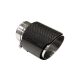 Exhaust Tip 101mm enter 63mm Carbon Gloss