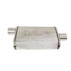 Central Chambered Muffler 51mm TurboWorks 304SS 355mm