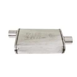 Central Chambered Muffler 57mm TurboWorks 304SS 355mm
