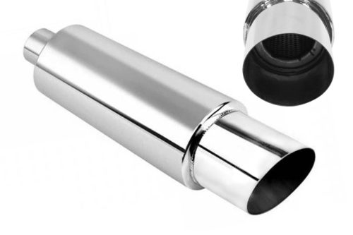 Rear Muffler TurboWorks 89mm inlet 63mm
