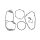Cometic Bottom End Kit No Crank Seals Husqvarna TE/TC610 99-