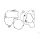 Cometic Bottom End Kit No Crank Seals Suzuki RM-Z450 '05-07