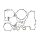 Cometic Bottom End Kit With Crank Seals KTM250 EXC '90-99
