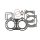 Cometic Top End Kit Yamaha YFZ350 Banshee '87-06 65.50mm