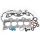 Cometic HONDA '88-91 D16A6/A7 SOHC ""ZC"" 76mm Top End Kit