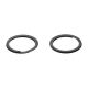 Wiseco Pin Locks Flat Wire Spiral (4/Pkg)