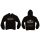 Wiseco Team Hoodie (skully piston rear, black, dry blend)