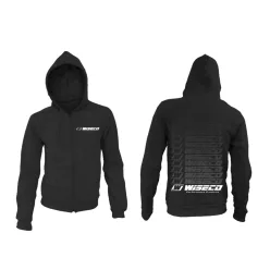 Wiseco Zip Up Sweatshirt Gradient Design Size L