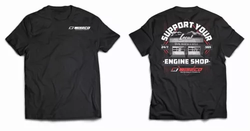 Wiseco "Support Your Local Engine Shop" Shirt - XXL