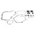 Wiseco Bottom End Gasket Kit Kawasaki KX100 '06-11