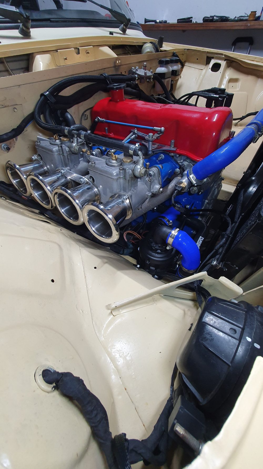   Davies Craig EWP80 Alloy Flange Combo elektromos vízpumpa és LCD vezérlő (12V)
