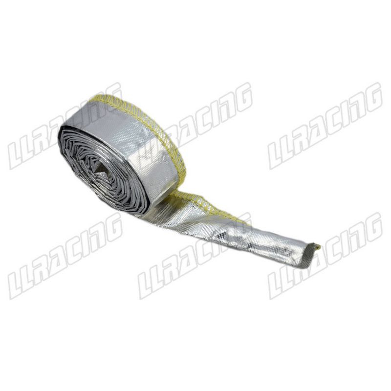 Kábel / cső hővédő hüvely (ezüst)