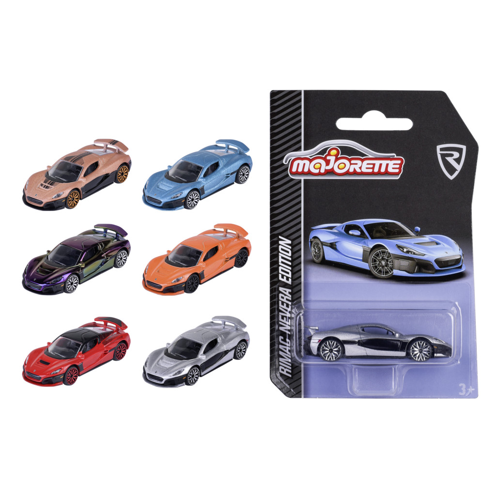 Majorette Rimac Nevera Edition - Fém Modellautó (6 féle választható)