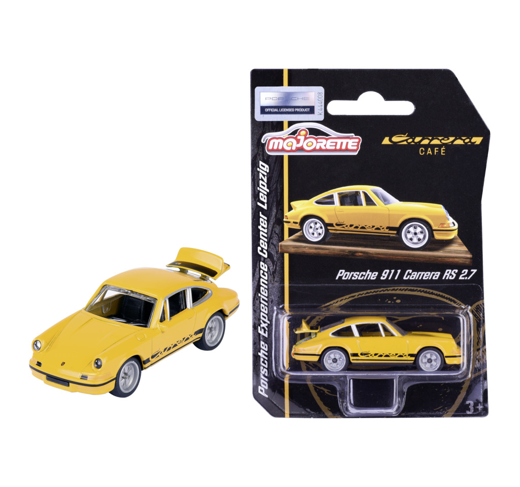 Majorette 1:64 Porsche Experience Center Leipzig – Porsche 911 Carrera RS 2.7 modellautó