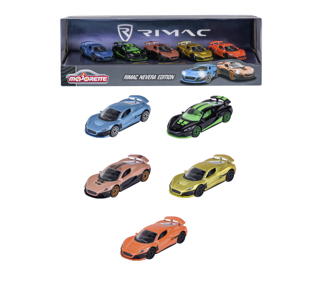 Majorette Rimac Nevera Edition 5 db-os ajándékszett