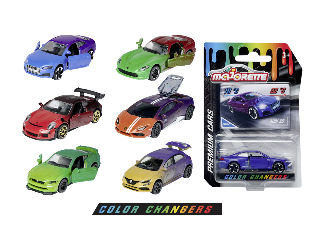 Majorette 1:64 Limited Edition Színváltós Autómodellek (6 féle) - 212054021