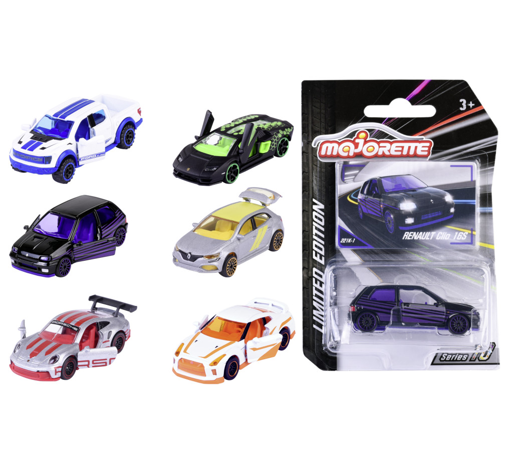 Majorette Limited Edition Series 10 - Fém Modellautó (6 féle választható)