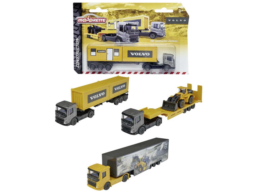 Majorette Volvo FMX Építőipari Teherautó Modell (3 féle változatban) - 212057288