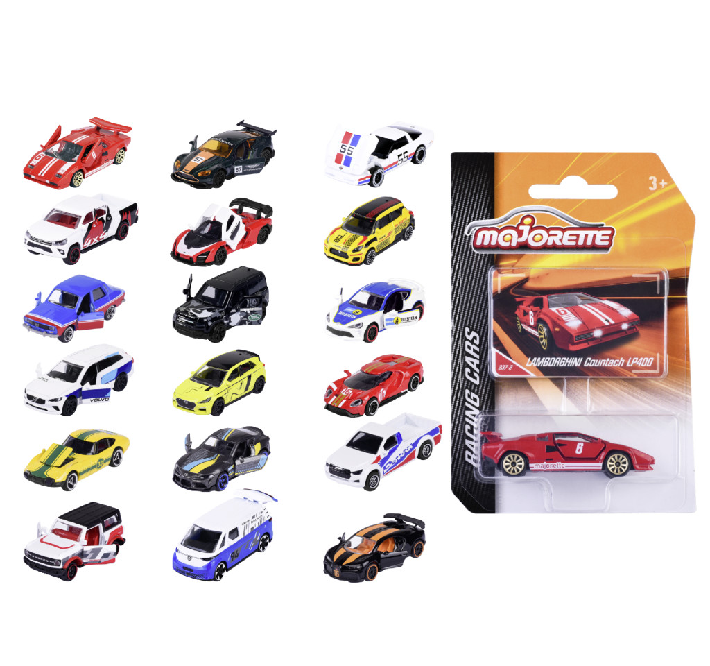 Majorette Racing Cars sorozat – 18 választható modell – 212084009