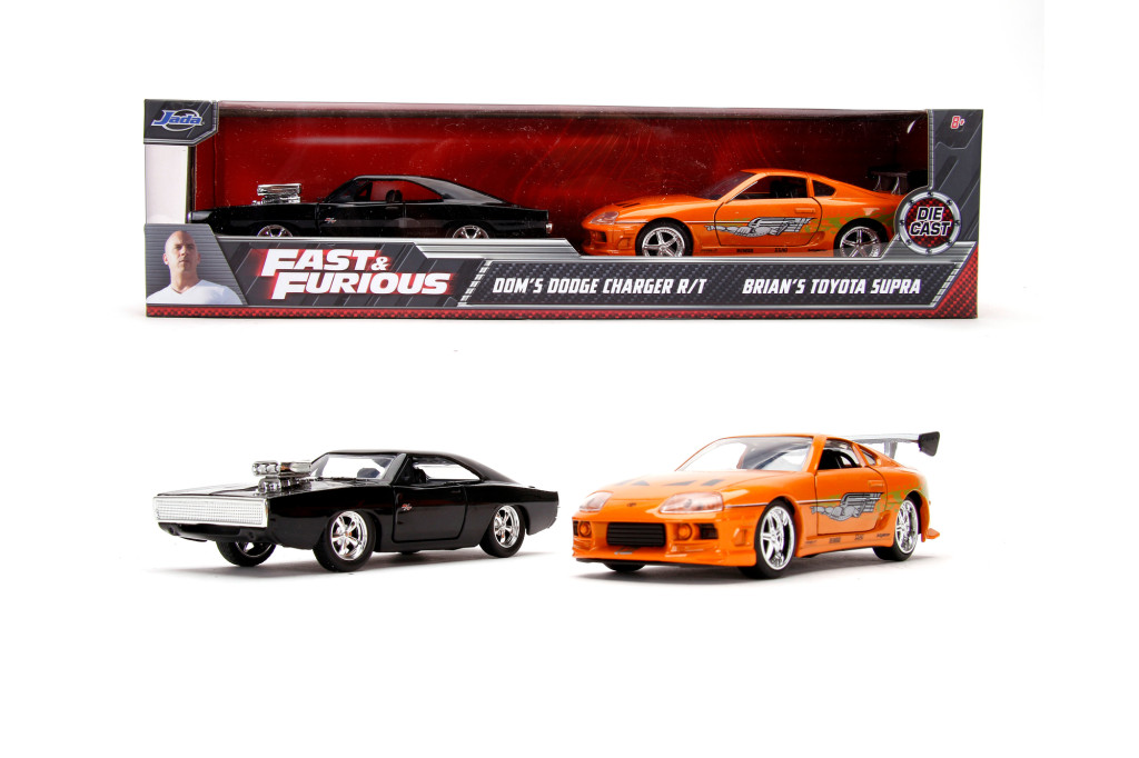 Jada 1:32 Fast & Furious Twin Pack – 1970 Dodge Charger és Toyota Supra
